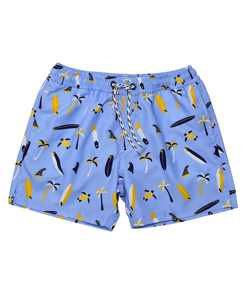 Snapper Rock Unisex Turtle Break Swim Short In Blue