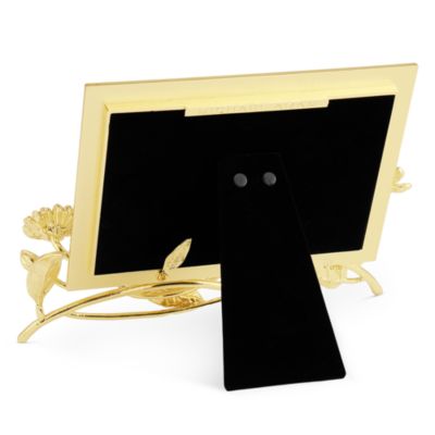 Wildflowers Enameled White Photo Frame, 4&amp;quot; x 6&amp;quot;