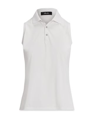 Tailored Fit Sleeveless Polo Shirt
