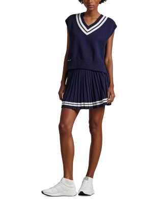 Cotton Blend Cricket Sweater Vest