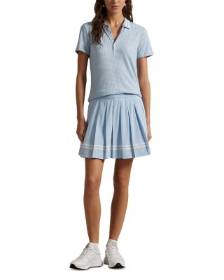 Slim Fit Ribbed Polo Shirt