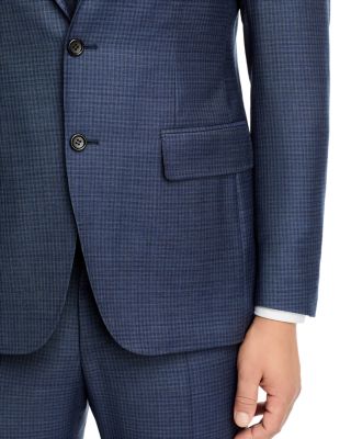 Kei Sharkskin Check Regular Fit Suit