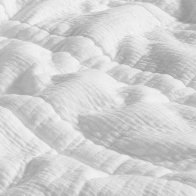 Crinkle Gauze Coverlet Set, Full/Queen