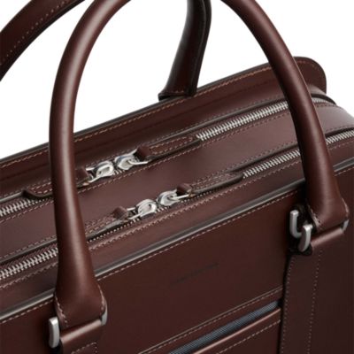 Palissy Double Leather Briefcase