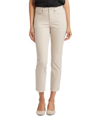 Sheri Frayed High Rise Ankle Skinny Jeans