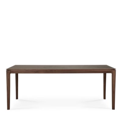 Bok Dining Table, 79&amp;quot; x 37&amp;quot; Teak Brown