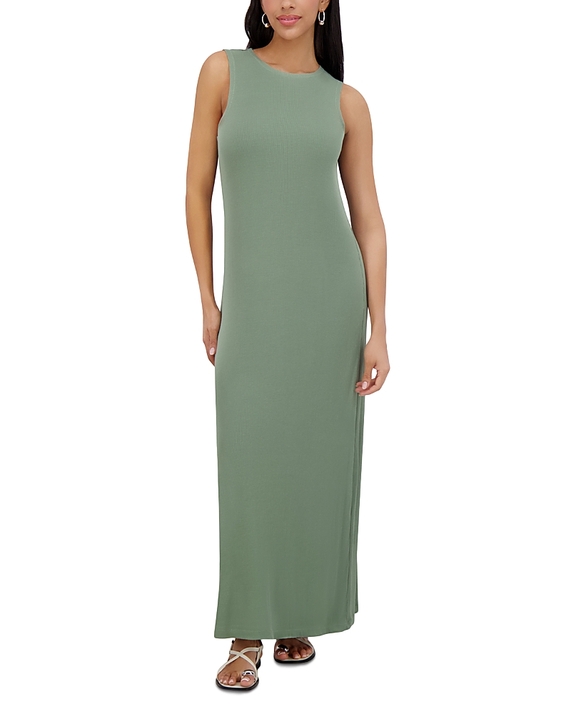 Point A Line Crewneck Dress