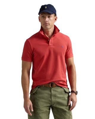 Polo Ralph Lauren Custom Slim Fit Mesh Polo Shirt
