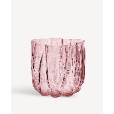 Circular Crackle Vase, Small 