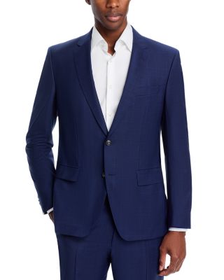 H-Huge Tonal Plaid Slim Fit Suit