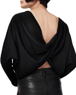 Julieana Wool Wrap Sweater