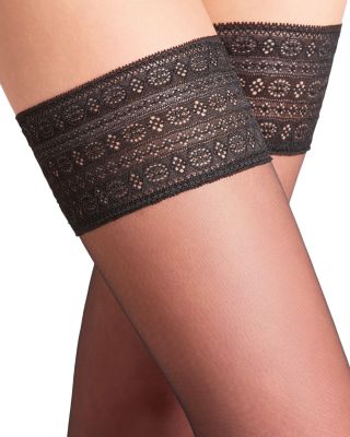 Seidenglatt 15 Lace Top Sheer Thigh Highs