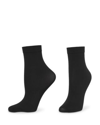 Opaque Anklet Socks