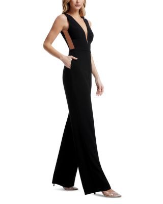 Katrina Plunging Neck Jumpsuit