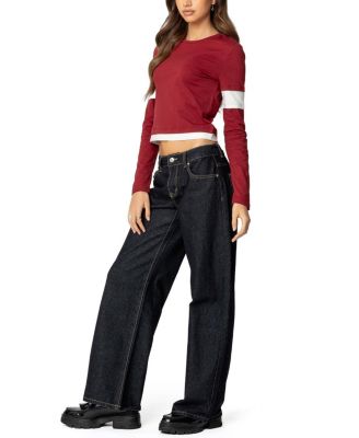 Paula Layered Long Sleeve T Shirt