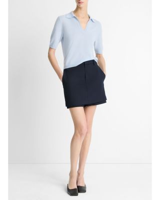 Mid Rise Tailored Skort