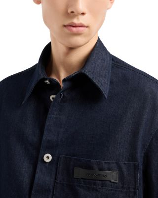 Regular Fit Denim Shirt Jacket
