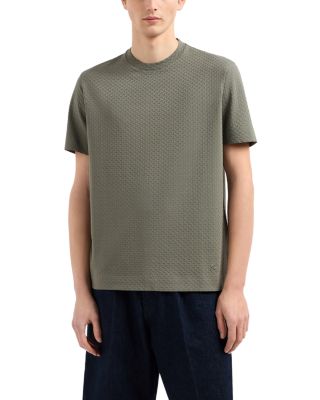Jacquard Basketweave Tee