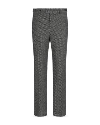 Textured Wool Trousers