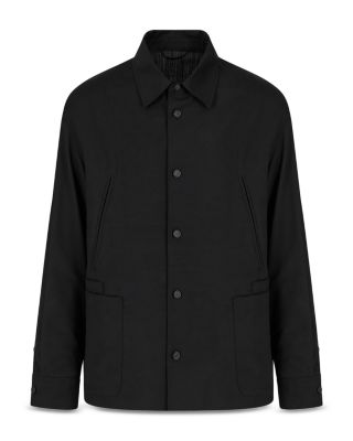 Regular Fit Wool Shirt Jacket