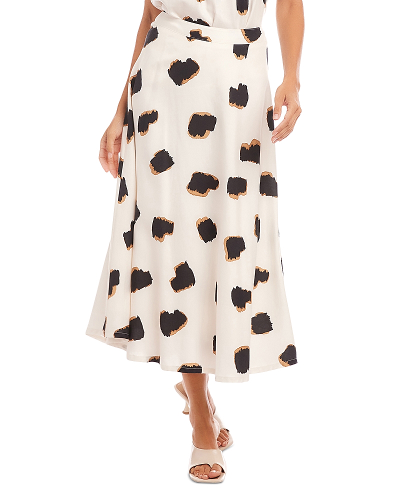 Fifteen Twenty Lexi Printed Midi Skirt In Print