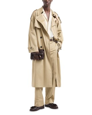 Light Wool Short Sleeved Oversized Fit Button Up Shirt