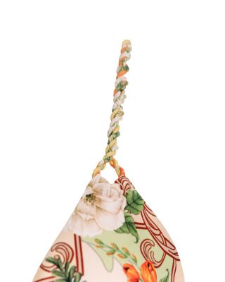 Nury Ete Floral Bikini Top & Alegria Ete Tassel Tie Bikini Bottom