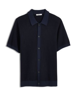 Madewell - Tonal Stitch Front Button Sweater Polo