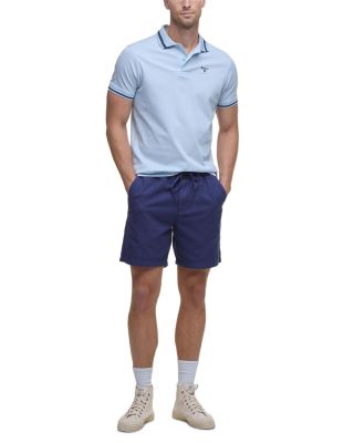Regular Fit Washed Oxford Shorts