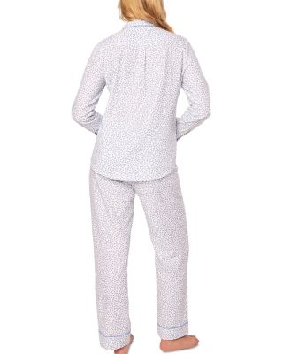 Bluehearts Twill Long Pajama Set