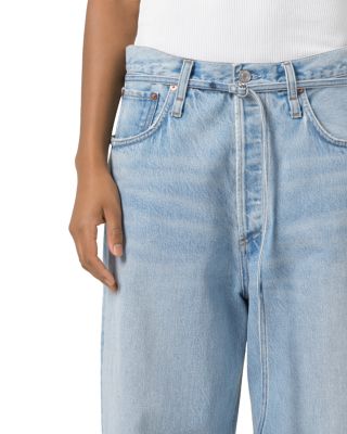 Emmi High Rise Wide Leg Jeans in Incline