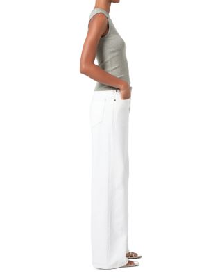 Dame High Rise Wide Leg Jeans in Milkshake