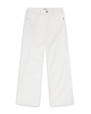Palma High Rise Straight Leg Jeans in Soft White