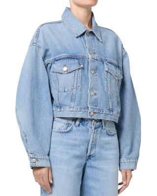 Palmer Cropped Denim Jacket