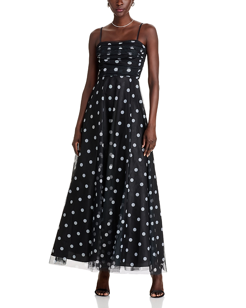 ELIZA J RUCHED BODICE GOWN