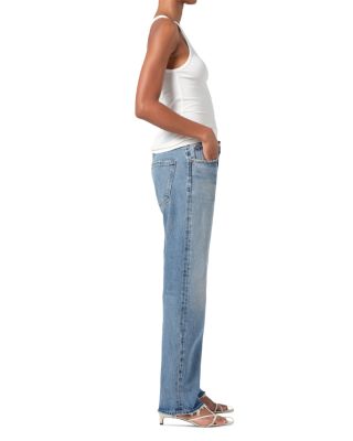 Fran Low Rise Straight Leg Jeans in Reign