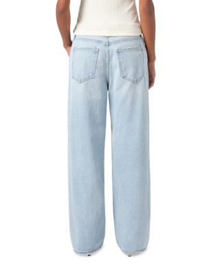 Low Rise Baggy Jeans in Spark