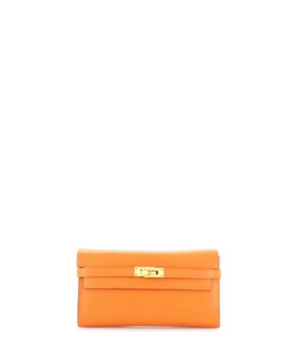 Pre-Owned HERMÈS - Long Kelly Wallet Chevre Mysore