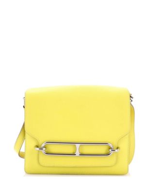 Pre-Owned HERMES 23 Roulis Bag Evercolor