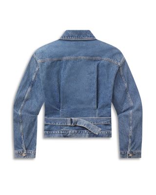 ジャケット・アウター ALOUND SIDE ZIP DENIM JACKET M ジャケット・アウター ALOUND SIDE ZIP DENIM JACKET M Logo