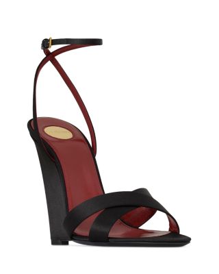 SAINT LAURENT - Women's Bibi Wedge Sandals