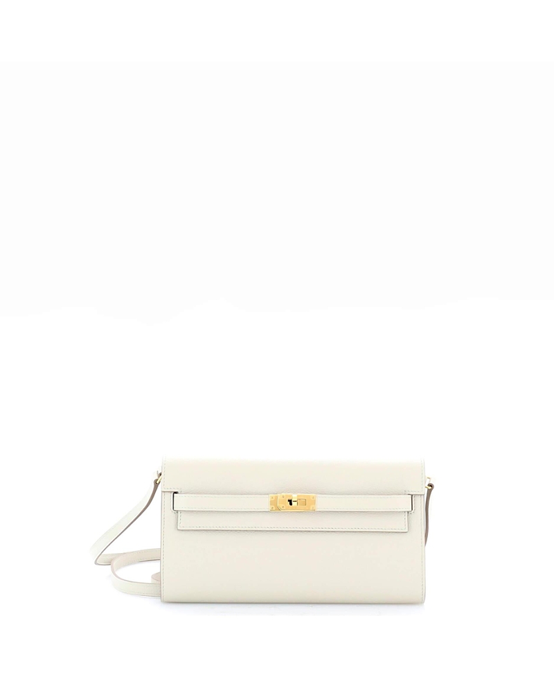 Pre-Owned HERMES Kelly To Go Wallet Evercolor