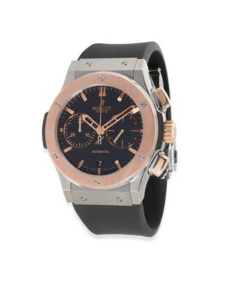 Pre-Owned Hublot - Titanium/Rose Gold Classic Fusion Chrono 521.NO.1181.RX 48.40