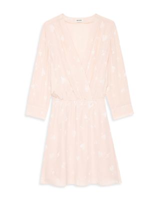 Rucus Silk Flash Heart Dress