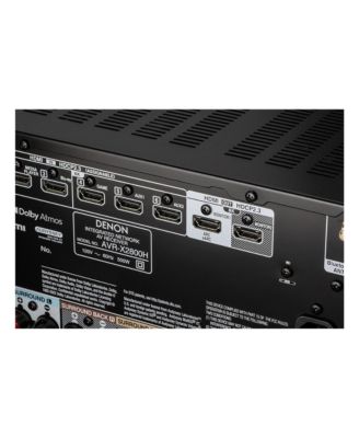  AVR-X2800H 7.2 Channel 8K Home Theater Receiver