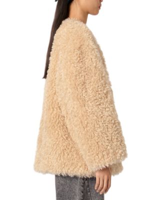 Short Faux Fur Coat