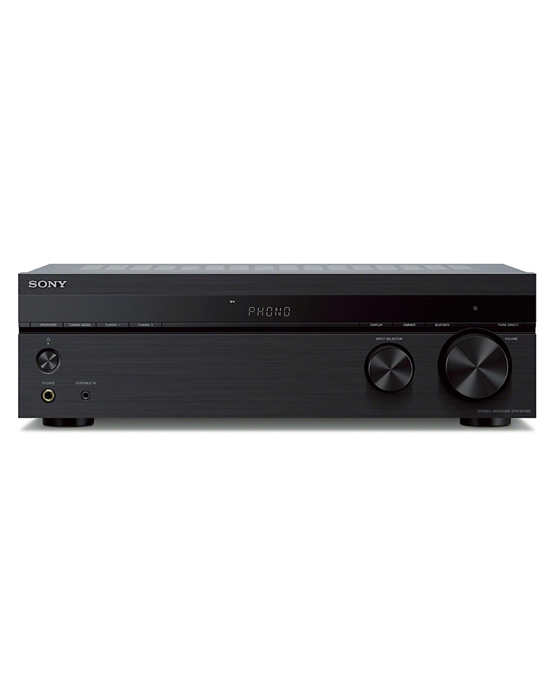 Sony Str-DH190 Stereo Receiver with Phono Input and Bluetooth Connectivity