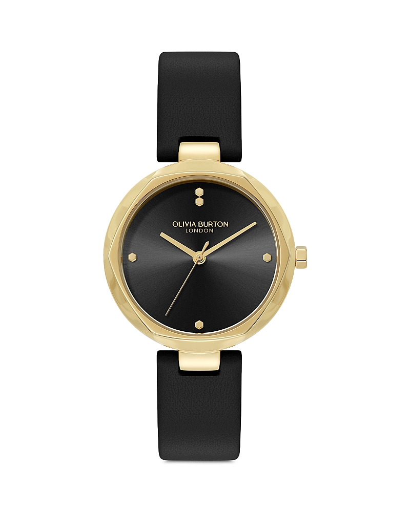Olivia Burton Dimension Watch, 32mm In Black
