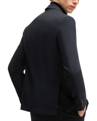 Boss Hanry Textured Jersey Slim Fit Unstructured Sport Coat