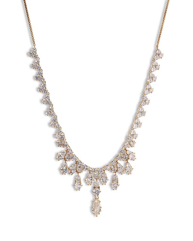 Nadri Luxor Slider Bib Necklace, 15-18